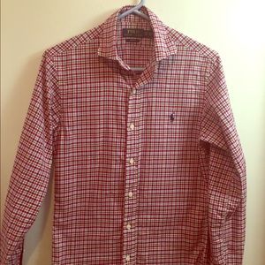 Polo Ralph Lauren men’s button down slim fit shirt